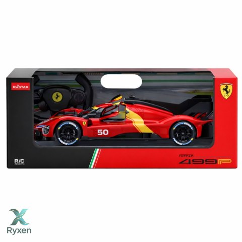 Auto Ferrari 499P Samochód Zdalnie Sterowany RC Czerwone Rastar 1:24 RASTAR