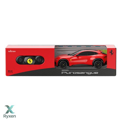 Auto Ferrari Purosangue Samochód Zdalnie Sterowany RC Czerwone Rastar 1:24 RASTAR