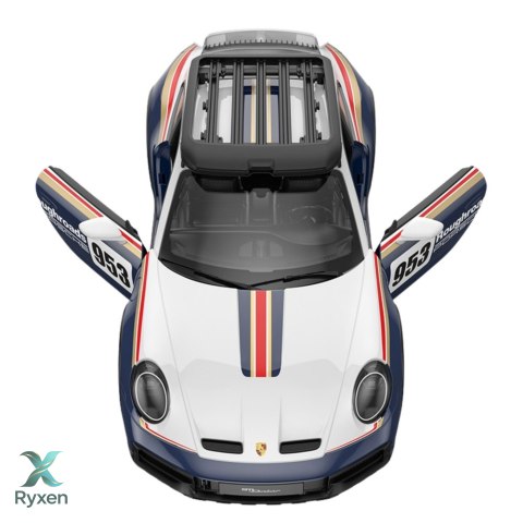 Auto Porsche 911 Dakar Performance Zdalnie Sterowany RC Rastar 1:14 RASTAR