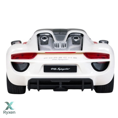 Auto Porsche 918 Spyder Performance Zdalnie Sterowane RC Białe Rastar 1:14 RASTAR