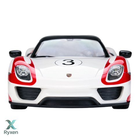 Auto Porsche 918 Spyder Performance Zdalnie Sterowane RC Białe Rastar 1:14 RASTAR
