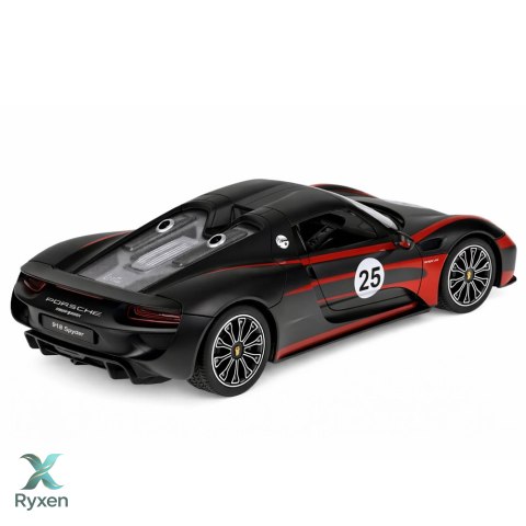 Auto Porsche 918 Spyder Performance Zdalnie Sterowane RC Czarne Rastar 1:14 RASTAR