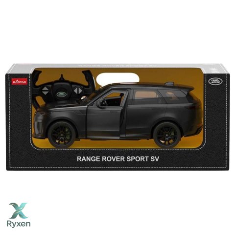 Auto Range Rover Sport SV Zdalnie Sterowane RC Czarne Rastar 1:14 RASTAR