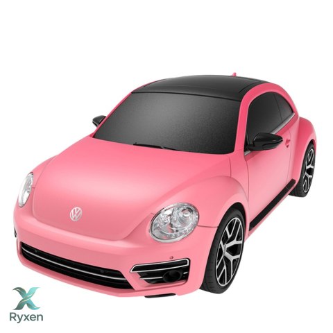 Auto Volkswagen Beetle UV Sensitive Zdalnie Sterowane RC Różowe Rastar 1:24 RASTAR