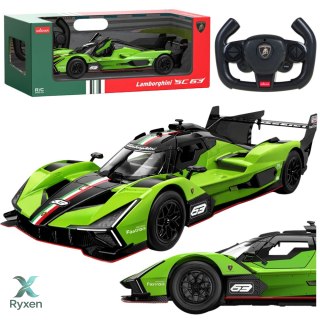 Auto Wyścigowe Lamborghini SC63 Zdalnie Sterowane RC Rastar Zielone 1:14 RASTAR