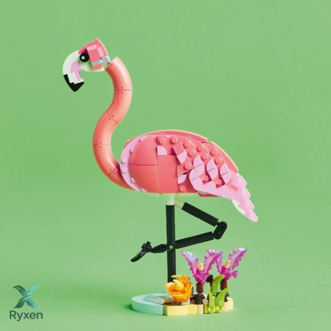 Klocki creator 31170 dzikie zwierzęta: różowy flaming LEGO