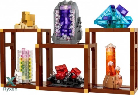 Klocki ideas 21362 kolekcja minerałów LEGO