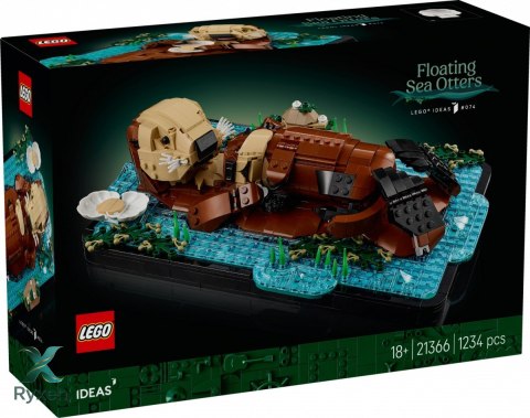 Klocki ideas 21366 pływające wydry LEGO