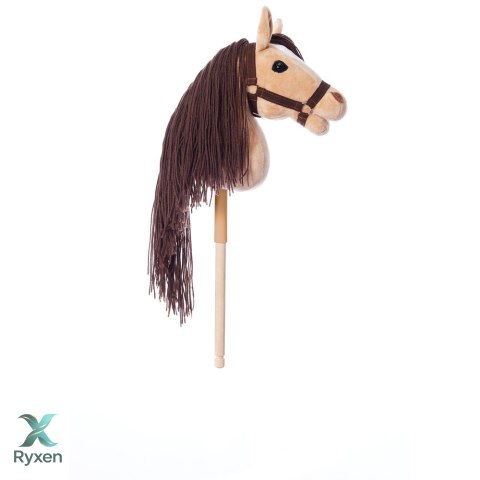 Koń na kiju hobby horse hoppihorse a3 beżowy, maść bułana TOOTINY