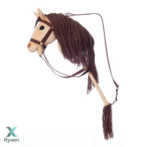Koń na kiju hobby horse hoppihorse a3 beżowy, maść bułana TOOTINY