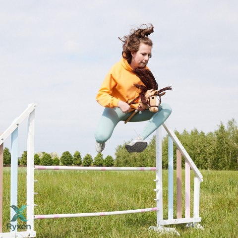 Koń na kiju hobby horse hoppihorse a4 beżowy, maść bułana TOOTINY