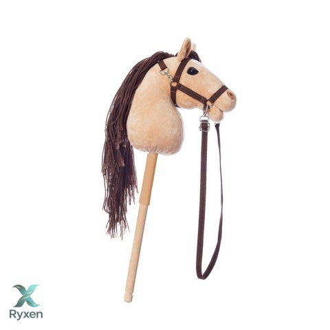 Koń na kiju hobby horse hoppihorse a4 beżowy, maść bułana TOOTINY