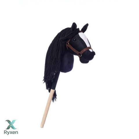 Koń na kiju hobby horse hoppihorse a4 czarny, maść kara TOOTINY