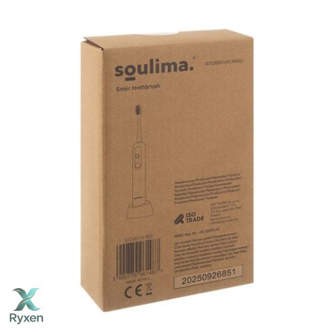 Szczoteczka soniczna do zębów czarna Soulima 26851 SOULIMA