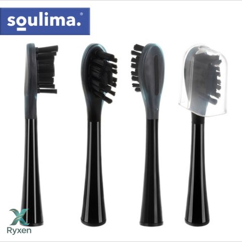 Szczoteczka soniczna do zębów czarna Soulima 26851 SOULIMA