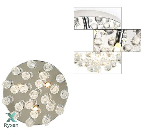 ZD78A Lampa wisząca kryształki glamour ATL