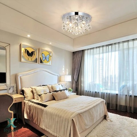 ZD78A Lampa wisząca kryształki glamour ATL