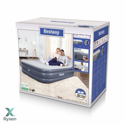Dmuchany Materac Z Pompką 226 x 152 x 84 cm Bestway 67923 BESTWAY