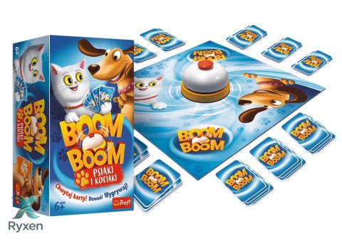 Gra zręcznościowa Boom Boom Psiaki i Kociaki Trefl 01909 TREFL GRY
