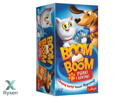 Gra zręcznościowa Boom Boom Psiaki i Kociaki Trefl 01909 TREFL GRY