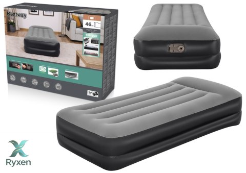 Materac Welurowy Z Pompką Elektryczną 191 x 97 x 46 cm Bestway 67401 BESTWAY