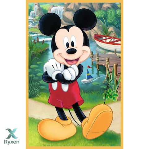 Puzzle - 3x50 - Myszki na wakacjach - Disney - Trefl 34881 TREFL PUZZLE