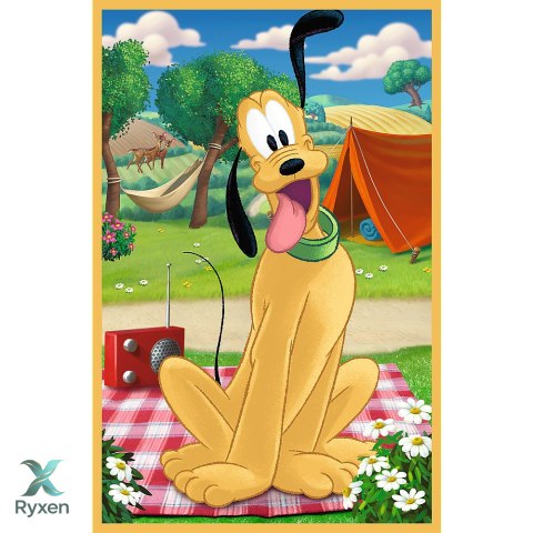 Puzzle - 3x50 - Myszki na wakacjach - Disney - Trefl 34881 TREFL PUZZLE