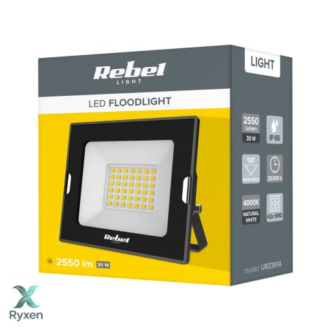Reflektor LED naświetlacz Rebel 30W , 4000K, 230V Rebel