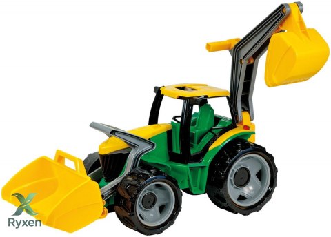Traktor spychacz + koparka opakowanie LENA