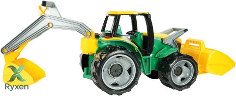 Traktor spychacz + koparka opakowanie LENA