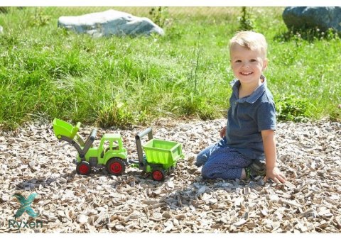 Traktor z łyżką ecoactives 36 cm LENA