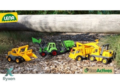 Traktor z łyżką ecoactives 36 cm LENA
