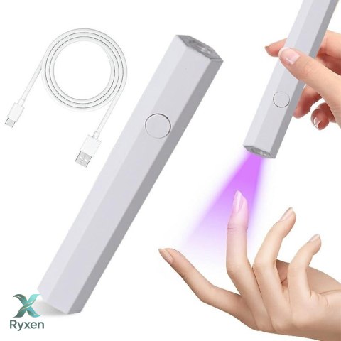 UV17 Mini lampa uv do paznokci biała ATL