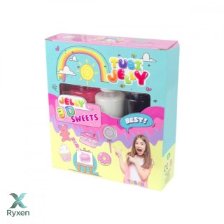 Zestaw tubi jelly 3 kolory - słodycze TUBAN