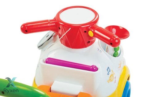 Fisher price jeździk muzyczna parada żółty PULIO