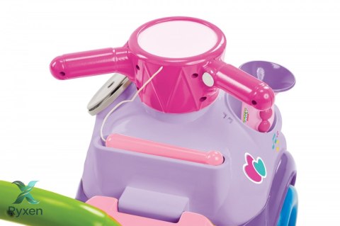 Jeździk fisher price muzyczna parada fioletowy PULIO