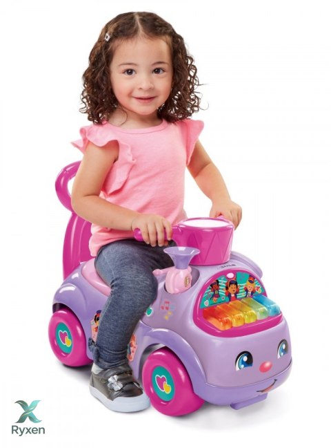 Jeździk fisher price muzyczna parada fioletowy PULIO