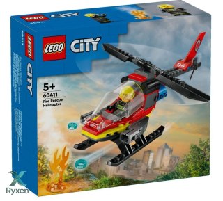 Klocki city 60411 strażacki helikopter ratunkowy LEGO