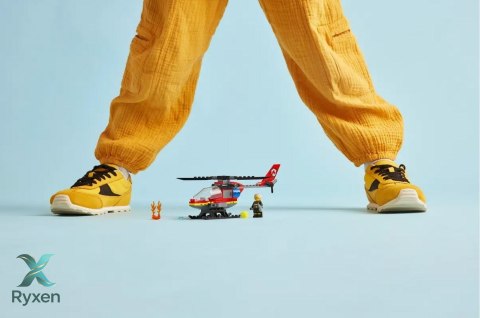 Klocki city 60411 strażacki helikopter ratunkowy LEGO