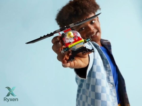 Klocki city 60411 strażacki helikopter ratunkowy LEGO