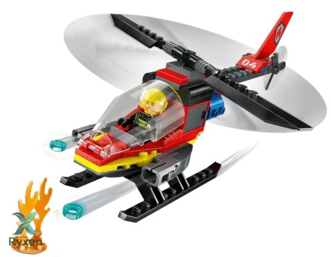 Klocki city 60411 strażacki helikopter ratunkowy LEGO