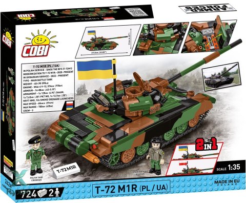 Klocki t-72m1r (pl/ua) COBI KLOCKI