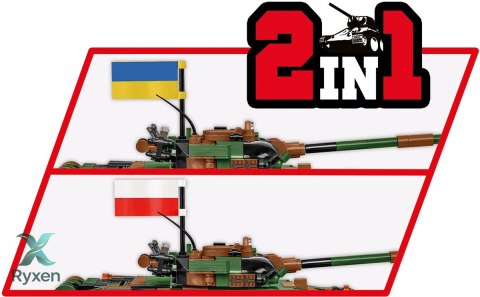Klocki t-72m1r (pl/ua) COBI KLOCKI