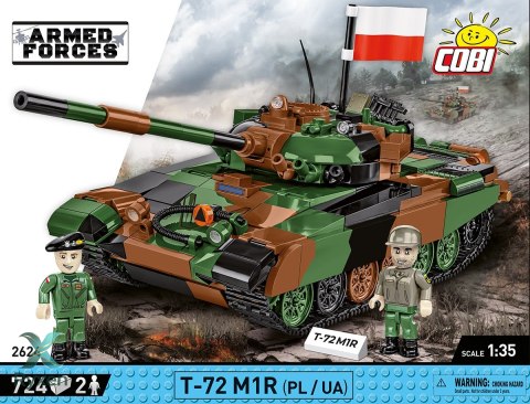 Klocki t-72m1r (pl/ua) COBI KLOCKI
