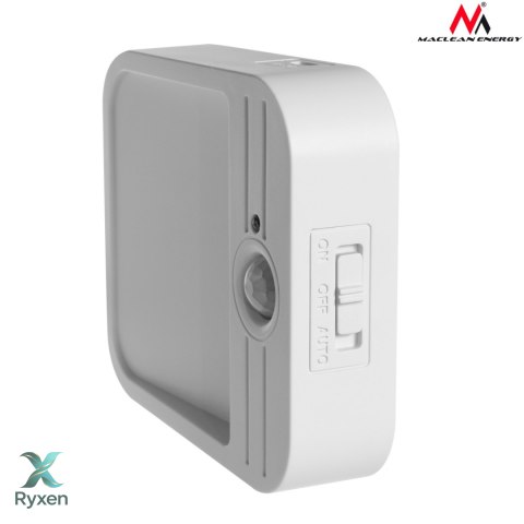 Lampa schodowa LED Maclean, z czujnikiem ruchu, temp. 4000K, 3.7V/500mAh, 4 LED, Zasięg 3-4m, MCE236 Maclean