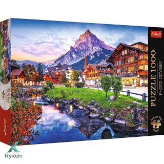 Puzzle - 1000 Premium Plus - Photo Odyssey: Alpejskie miasteczko - Trefl 10854 TREFL PUZZLE