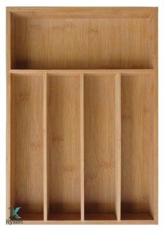 Wkład do szuflad, bambus 35,5x26,5cm kinghoff KINGHoff