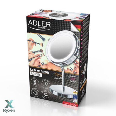 AD 2159 Lusterko z podświetleniem led ADLER