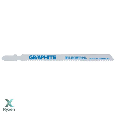 Brzeszczoty do wyrzynarki, 10/14 TPI, uchwyt typu T, kpl. 2 szt. GRAPHITE