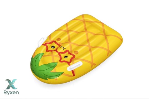 Dmuchana Deska Do Pływania Z Uchwytami Ananas Żółta 84 x 56 cm Bestway 42049 BESTWAY